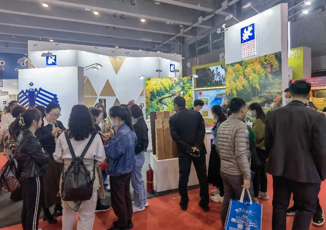 美国阔叶木外销委员会携23家会员亮相广州家具设备及配料展览