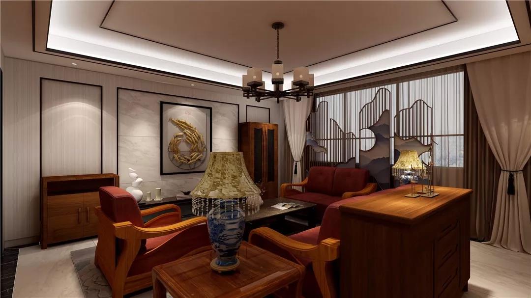 九天智能家居新中式乌金华韵，让你的2019明亮有温度！