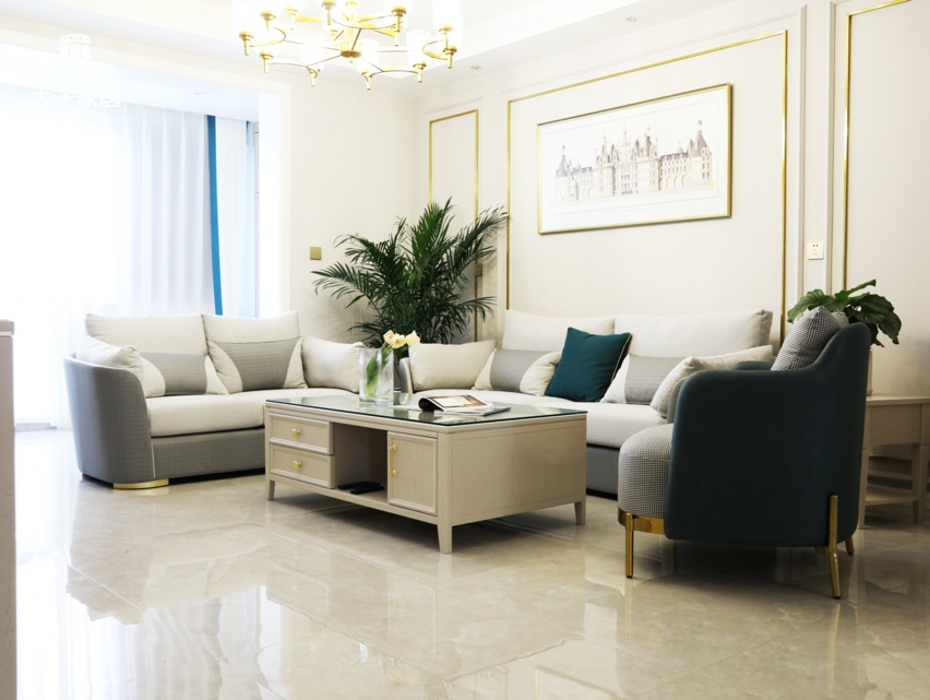 客户的家| 118平美式时尚装修，打造温馨舒适家居