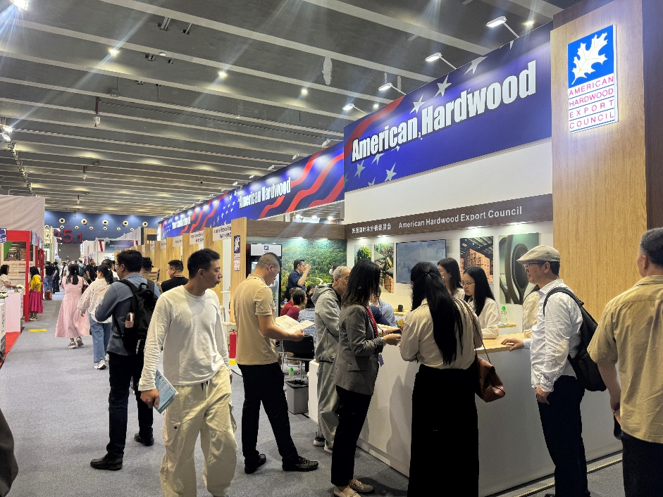 美国阔叶木外销委员会携20多家会员公司亮相Interzum Guangzhou